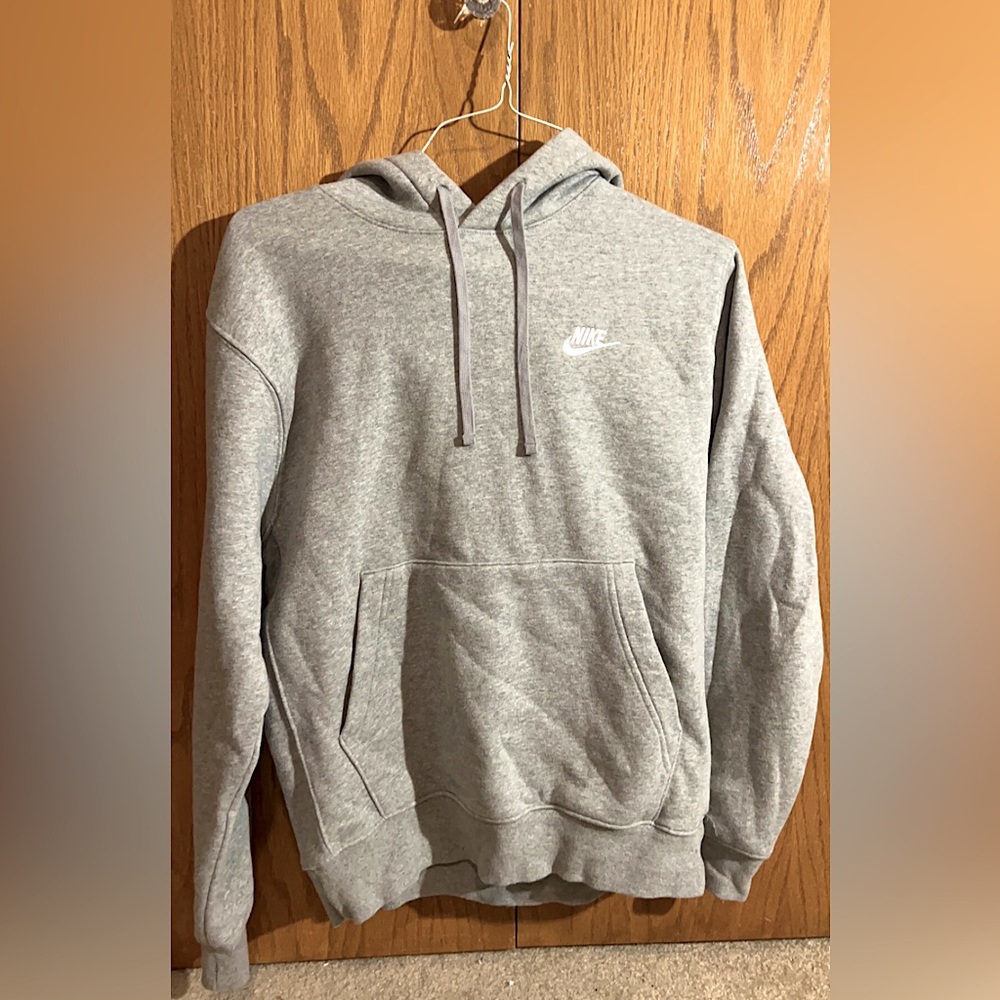 Mens grey nike hoodie!